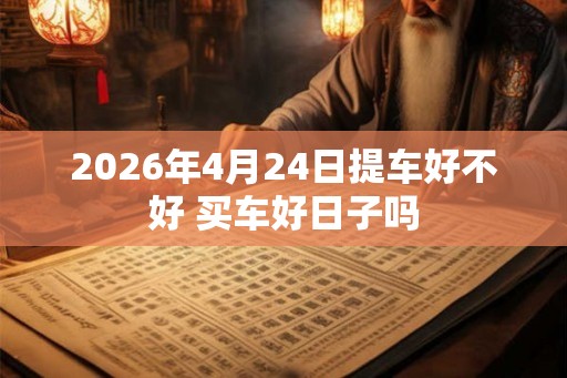 2026年4月24日提车好不好 买车好日子吗