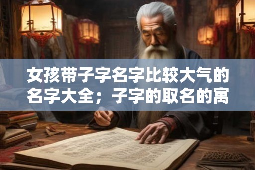 女孩带子字名字比较大气的名字大全；子字的取名的寓意
