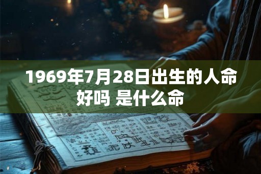 1969年7月28日出生的人命好吗 是什么命