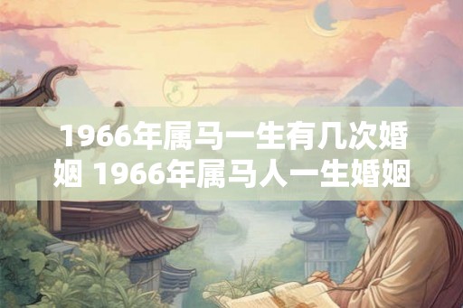 1966年属马一生有几次婚姻 1966年属马人一生婚姻运势