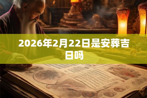 2026年2月22日是安葬吉日吗