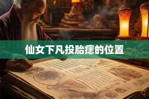 仙女下凡投胎痣的位置