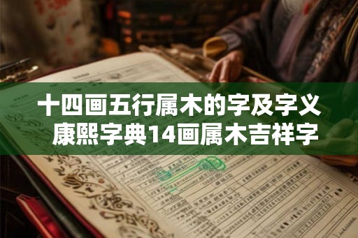 十四画五行属木的字及字义 康熙字典14画属木吉祥字解释 十四画五行属木的字及字义 康熙字典14画属木吉祥字解释