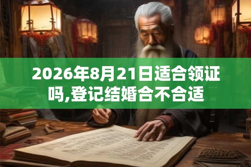 2026年8月21日适合领证吗,登记结婚合不合适