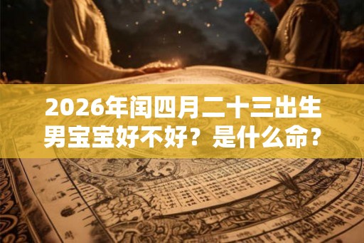 2026年闰四月二十三出生男宝宝好不好？是什么命？