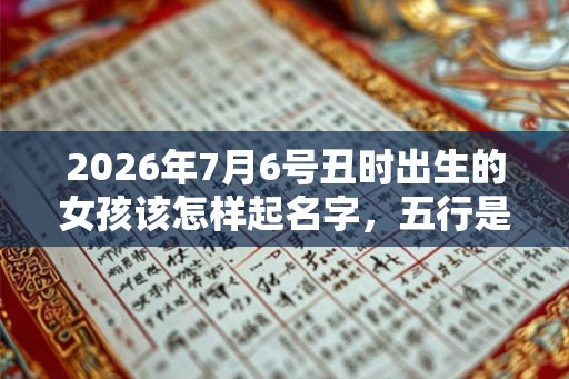 2026年7月6号丑时出生的女孩该怎样起名字,五行是什么 2026年7月6号丑时出生的女孩该怎样起名字,五行是什么
