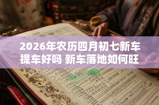 2026年农历四月初七新车提车好吗 新车落地如何旺车