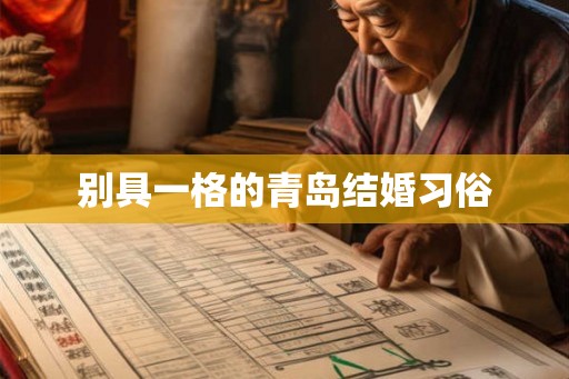 别具一格的青岛结婚习俗