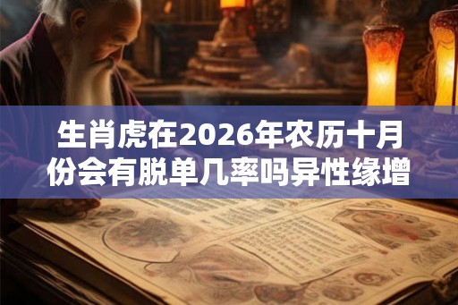 生肖虎在2026年农历十月份会有脱单几率吗异性缘增强有利脱单