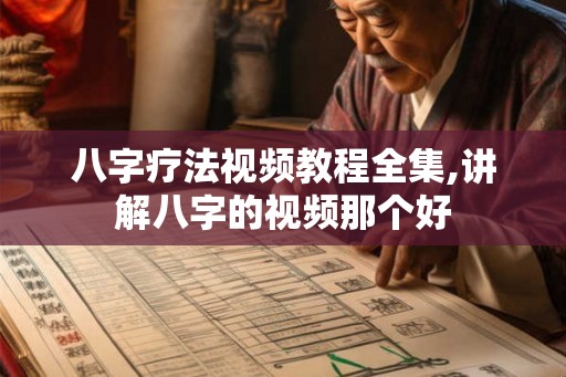 八字疗法视频教程全集,讲解八字的视频那个好 八字疗法视频教程全集,讲解八字的视频那个好