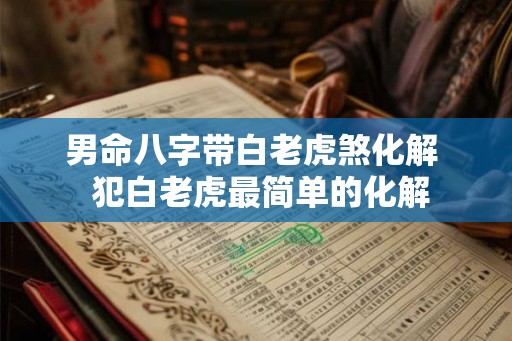 男命八字带白老虎煞化解  犯白老虎最简单的化解
