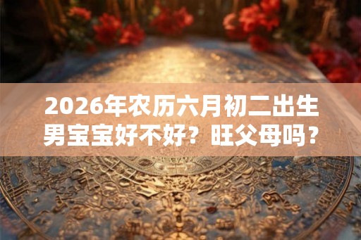2026年农历六月初二出生男宝宝好不好？旺父母吗？