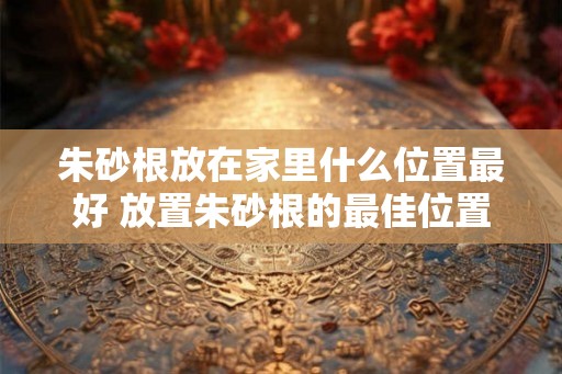 朱砂根放在家里什么位置最好 放置朱砂根的最佳位置是哪里