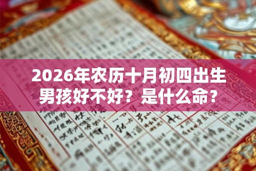 2026年农历十月初四出生男孩好不好？是什么命？