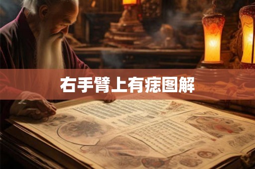 右手臂上有痣图解