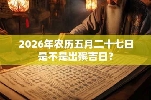2026年农历五月二十七日是不是出殡吉日? 2026年农历五月二十七日是不是出殡吉日?