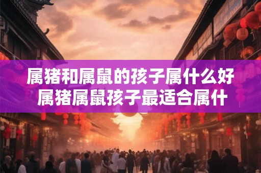 属猪和属鼠的孩子属什么好 属猪属鼠孩子最适合属什么 属猪和属鼠的孩子属什么好 属猪属鼠孩子最适合属什么