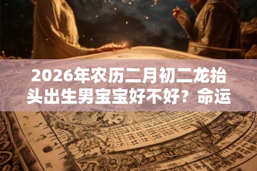 2026年农历二月初二龙抬头出生男宝宝好不好？命运如何？
