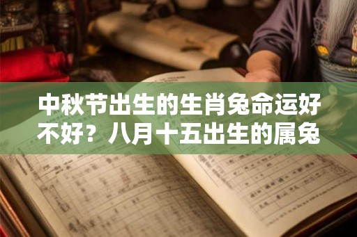 中秋节出生的生肖兔命运好不好？八月十五出生的属兔人全面分析！