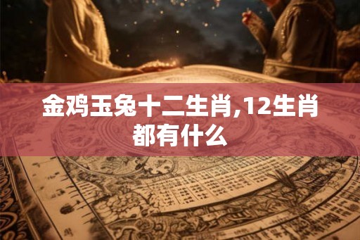 金鸡玉兔十二生肖,12生肖都有什么
