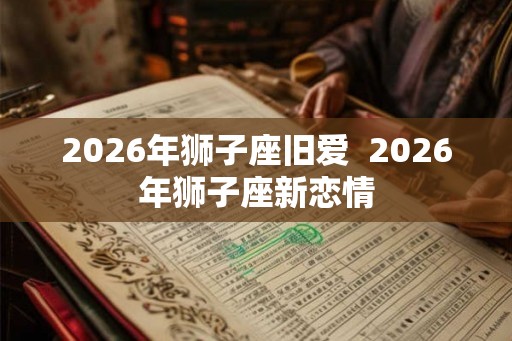 2026年狮子座旧爱 2026年狮子座新恋情 2026年狮子座旧爱 2026年狮子座新恋情