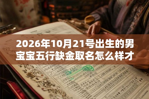2026年10月21号出生的男宝宝五行缺金取名怎么样才好 2026年10月21号出生的男宝宝五行缺金取名怎么样才好