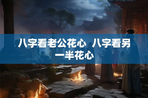 八字看老公花心  八字看另一半花心