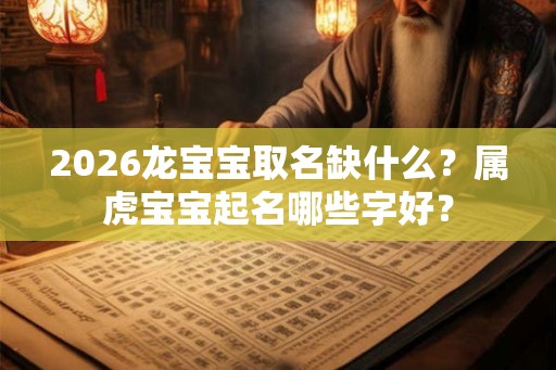 2026龙宝宝取名缺什么？属虎宝宝起名哪些字好？