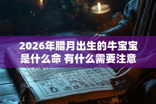 2026年腊月出生的牛宝宝是什么命 有什么需要注意的