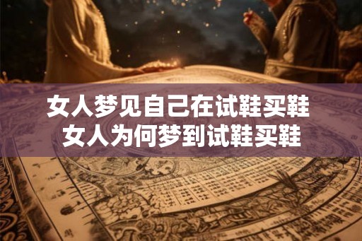 女人梦见自己在试鞋买鞋 女人为何梦到试鞋买鞋