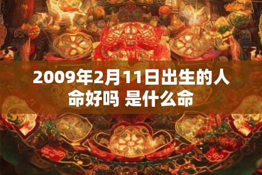 2009年2月11日出生的人命好吗 是什么命