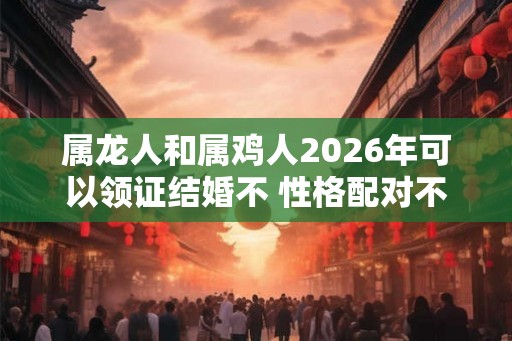 属龙人和属鸡人2026年可以领证结婚不 性格配对不