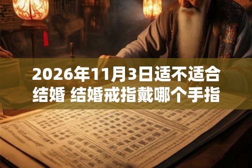 2026年11月3日适不适合结婚 结婚戒指戴哪个手指