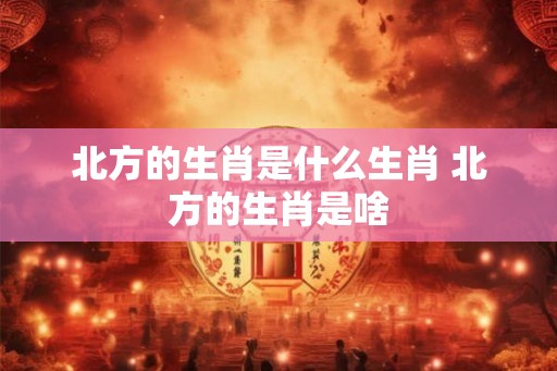 北方的生肖是什么生肖 北方的生肖是啥 北方的生肖是什么生肖 北方的生肖是啥
