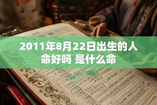 2011年8月22日出生的人命好吗 是什么命