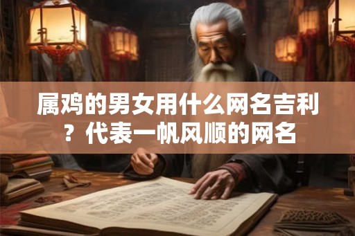属鸡的男女用什么网名吉利?代表一帆风顺的网名 属鸡的男女用什么网名吉利?代表一帆风顺的网名