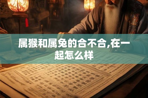 属猴和属兔的合不合,在一起怎么样