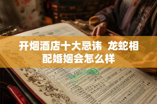 开烟酒店十大忌讳  龙蛇相配婚姻会怎么样