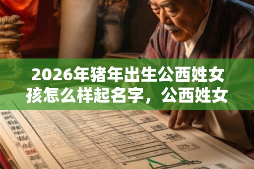 2026年猪年出生公西姓女孩怎么样起名字，公西姓女孩好名推荐