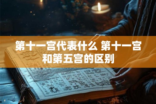 第十一宫代表什么 第十一宫和第五宫的区别