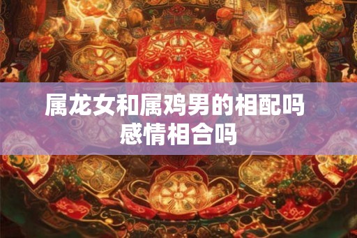 属龙女和属鸡男的相配吗 感情相合吗