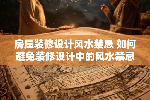 房屋装修设计风水禁忌 如何避免装修设计中的风水禁忌 房屋装修设计风水禁忌 如何避免装修设计中的风水禁忌