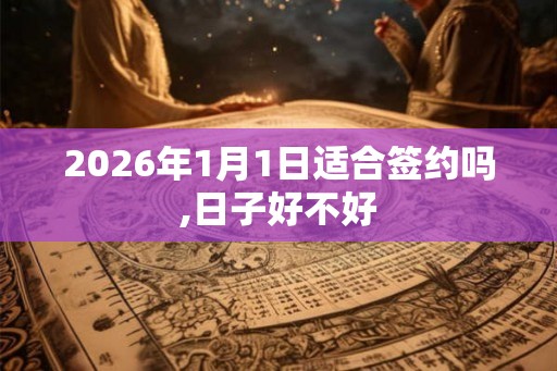 2026年1月1日适合签约吗,日子好不好