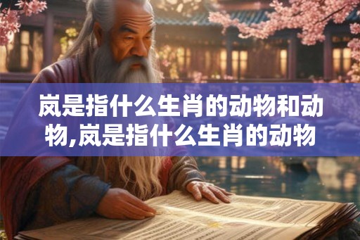 岚是指什么生肖的动物和动物,岚是指什么生肖的动物和动物名字
