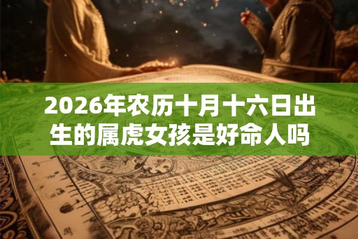 2026年农历十月十六日出生的属虎女孩是好命人吗