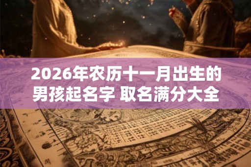 2026年农历十一月出生的男孩起名字 取名满分大全