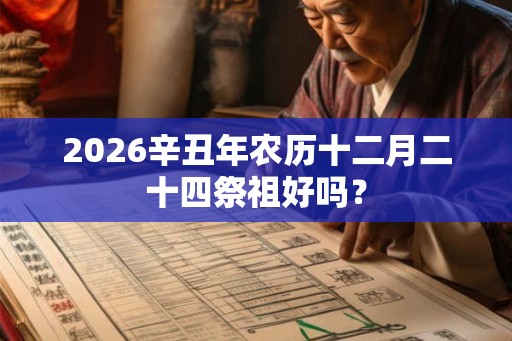 2026辛丑年农历十二月二十四祭祖好吗? 2026辛丑年农历十二月二十四祭祖好吗?