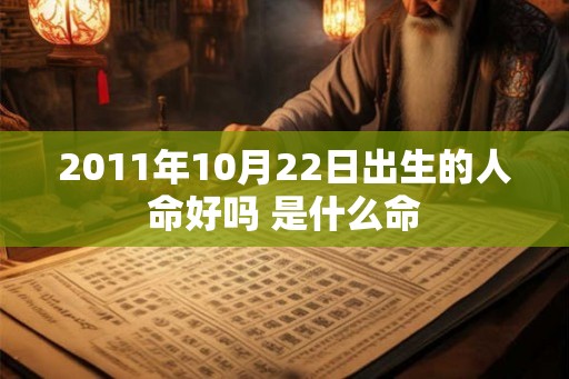 2011年10月22日出生的人命好吗 是什么命 2011年10月22日出生的人命好吗 是什么命