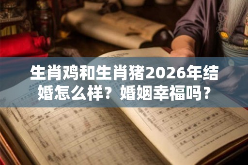 生肖鸡和生肖猪2026年结婚怎么样？婚姻幸福吗？