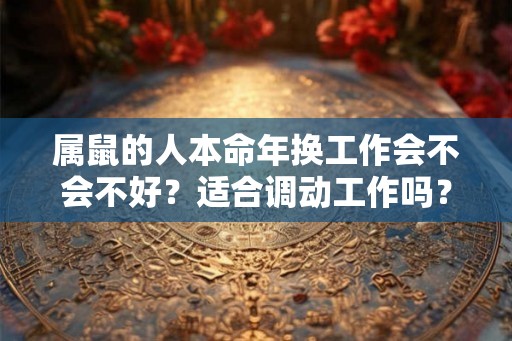 属鼠的人本命年换工作会不会不好？适合调动工作吗？